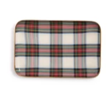 Two's Company Tartan Metal Trays