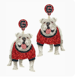 Grace Ann Designs Glitter Gameday Earrings