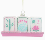8 Oak Lane Glass Ornament