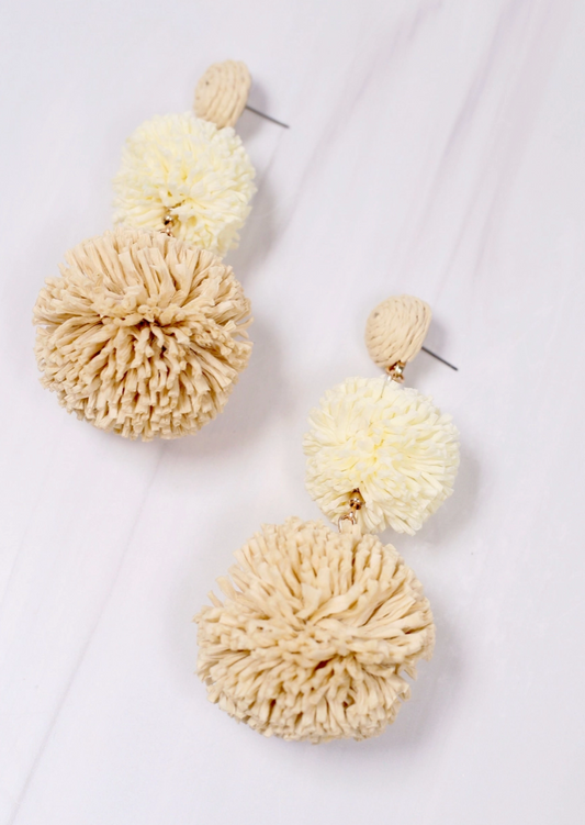 Caroline Hill Calhoun Pom Pom Earring