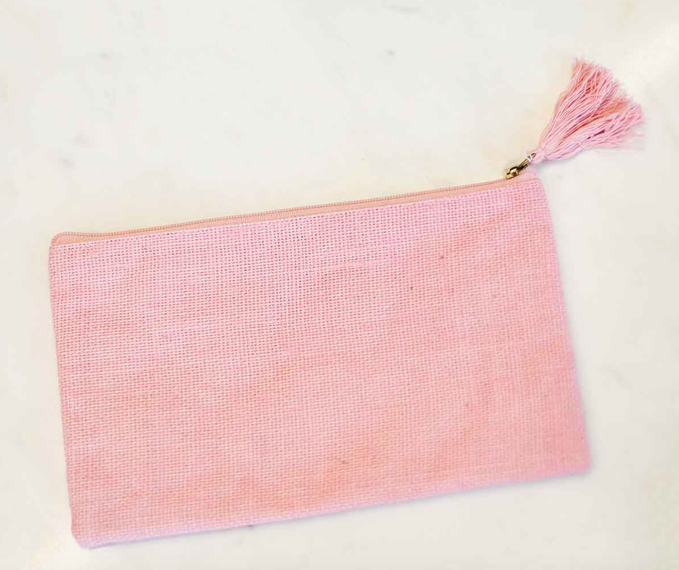 Royal Standard Jute Cosmetic Bag (embroidered)