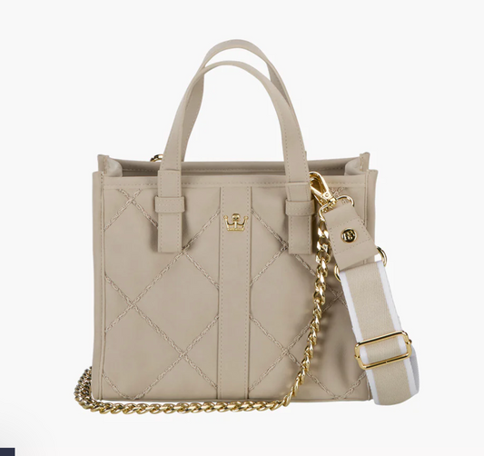 Oliver Thomas Faux Suede Box Tote