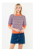 THML SS Wavy Sweater
