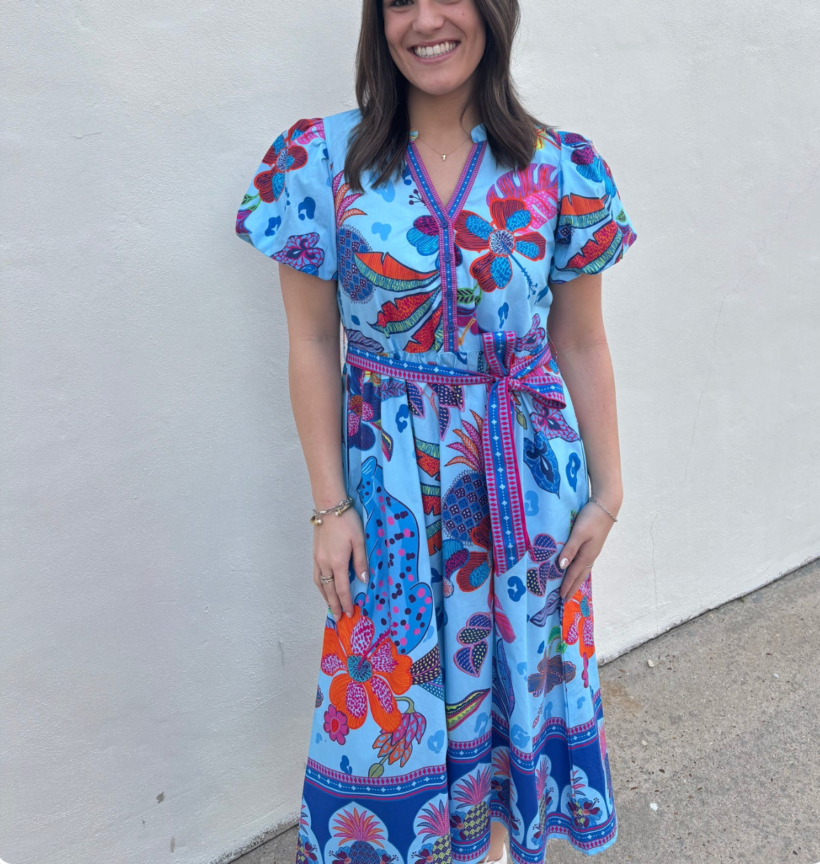 Maude Vivante Nova Midi Dress