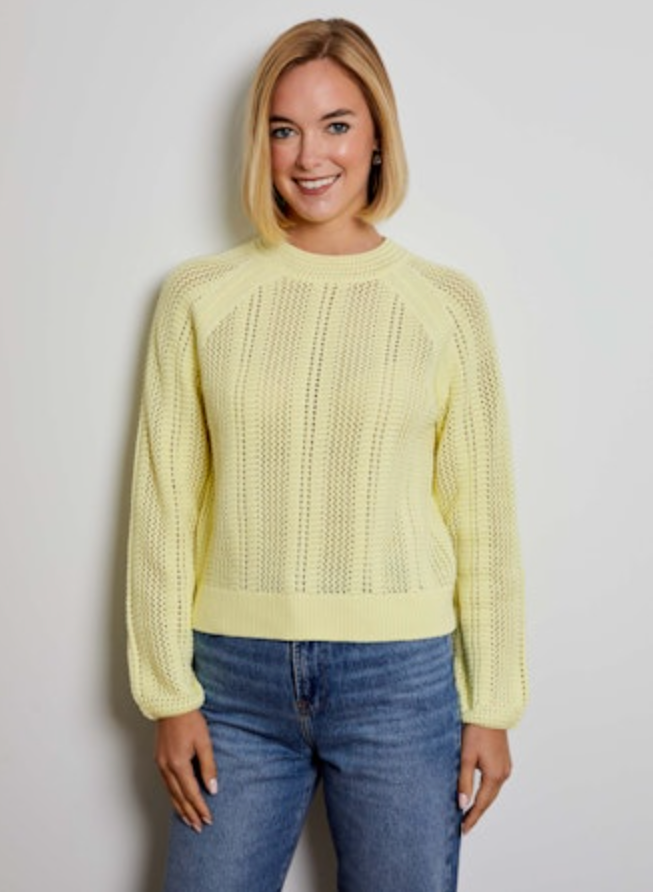 Design History LS Raglan Sweater