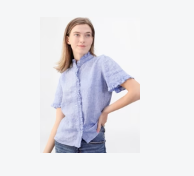 Navy Bleu Bessie Top