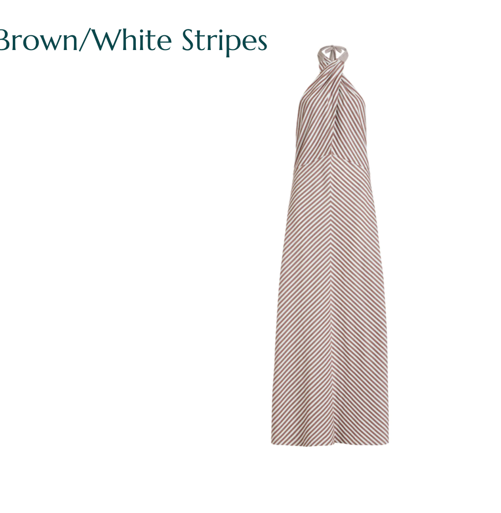 Sitano Amore Halter Dress