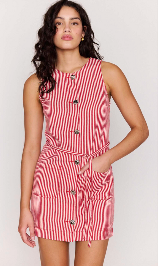 MINKPINK Freya Stripe Shift Dress