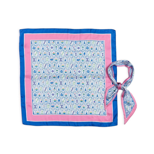 Two's Company Mahjong Scarf