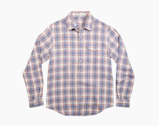 Criquet Double Cloth Flannel Pearl Snap