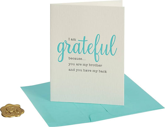 NIQUEAD I Am Grateful Greeting Card
