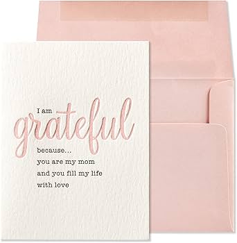 NIQUEAD I Am Grateful Greeting Card