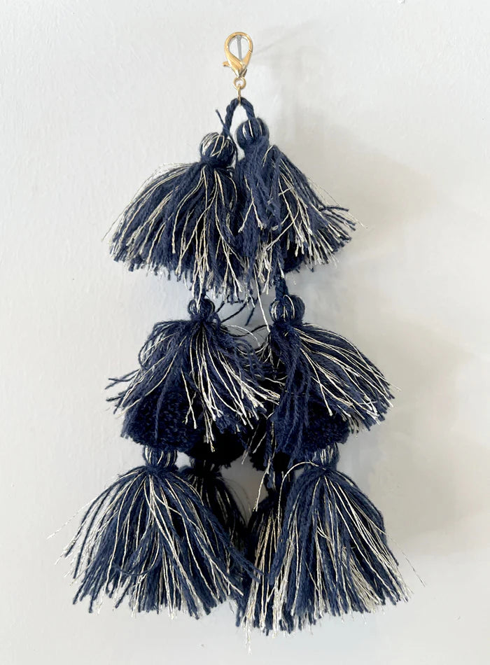 Sheer Gear Pom Pom Tassels