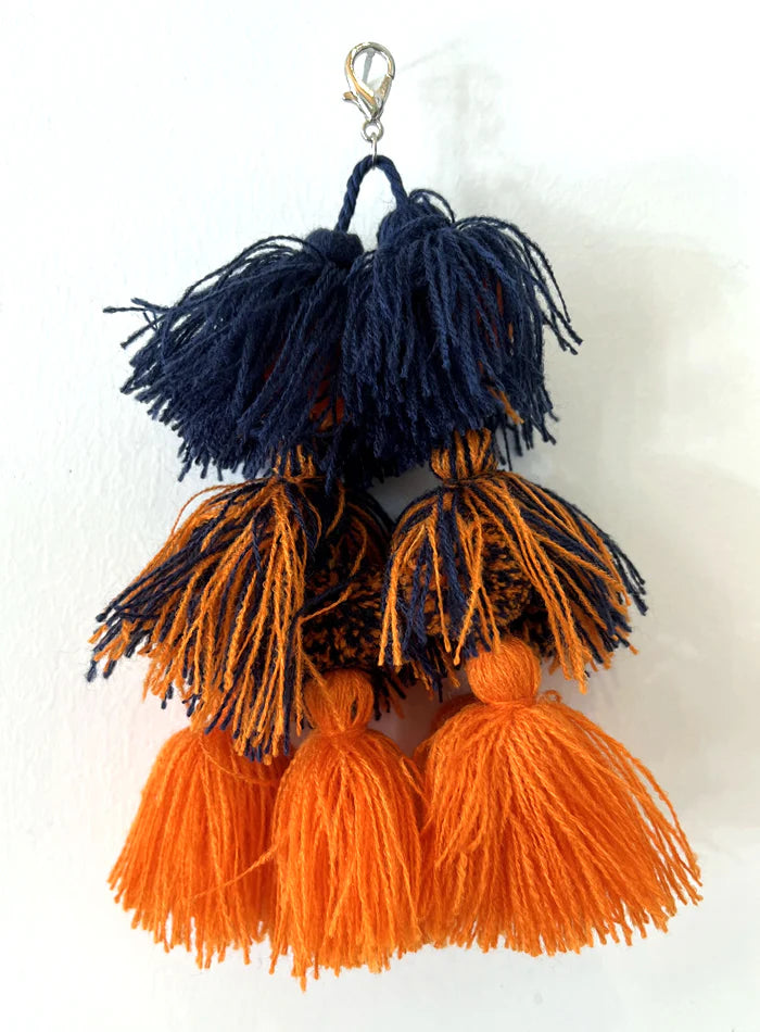 Sheer Gear Pom Pom Tassels