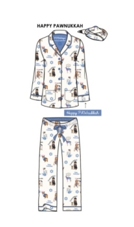 P.J. Salvage Happy Pawnukkah PJ Set