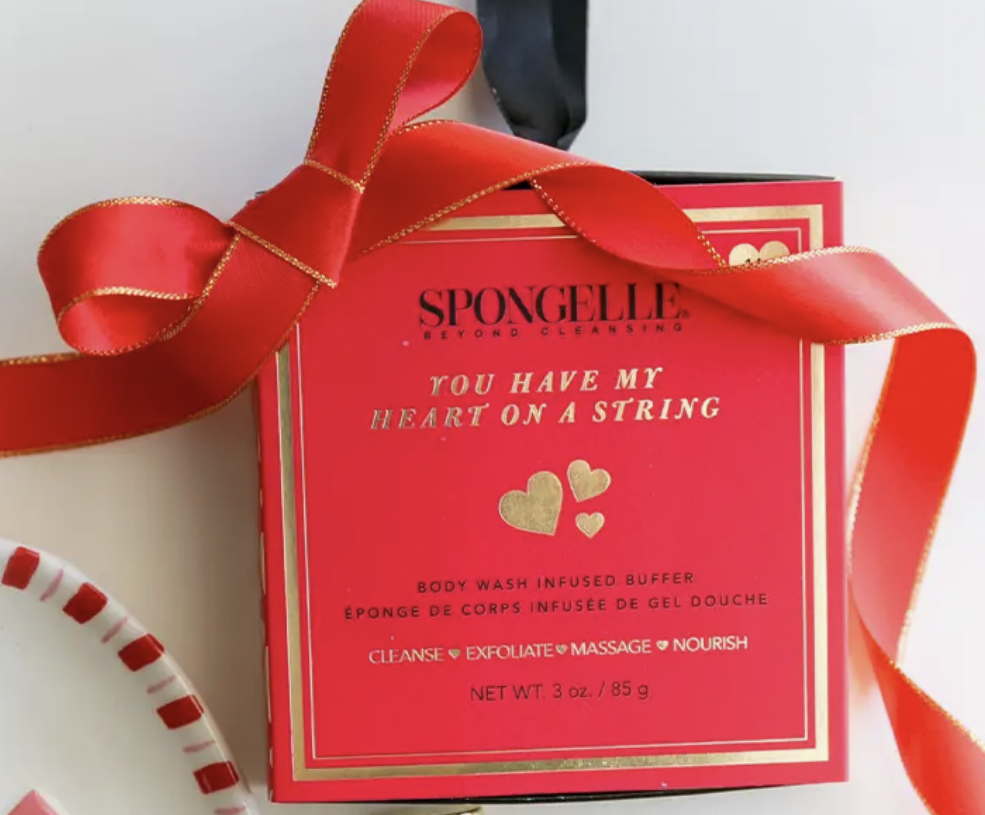 Spongelle Boxed Heart on a String