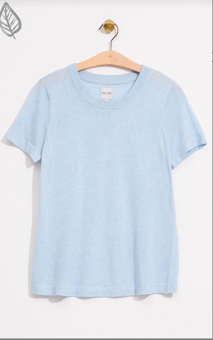 Nic + Zoe SS Sweater Tee