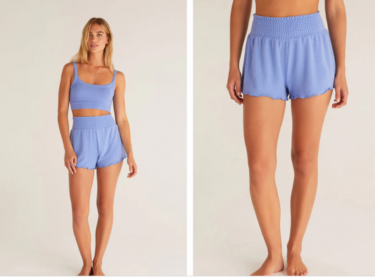 Z Supply Dawn Smocked Shorts