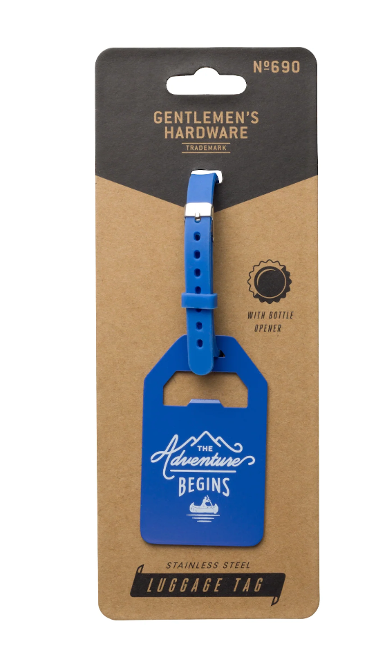 Gentlemen's Hardware Luggage Tag