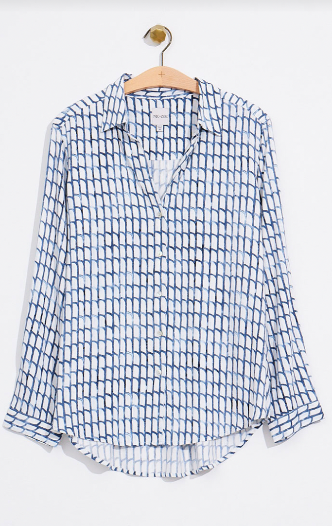 Nic + Zoe Lattice Live In Shirt