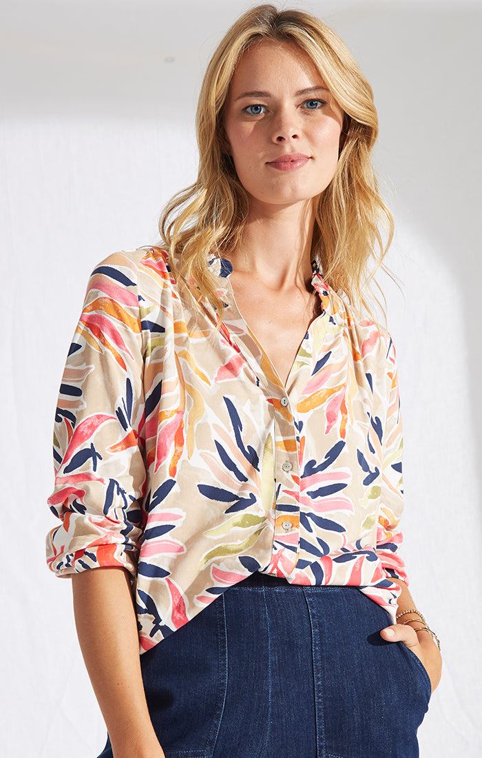 Nic + Zoe Sunrise Floral Live In Top