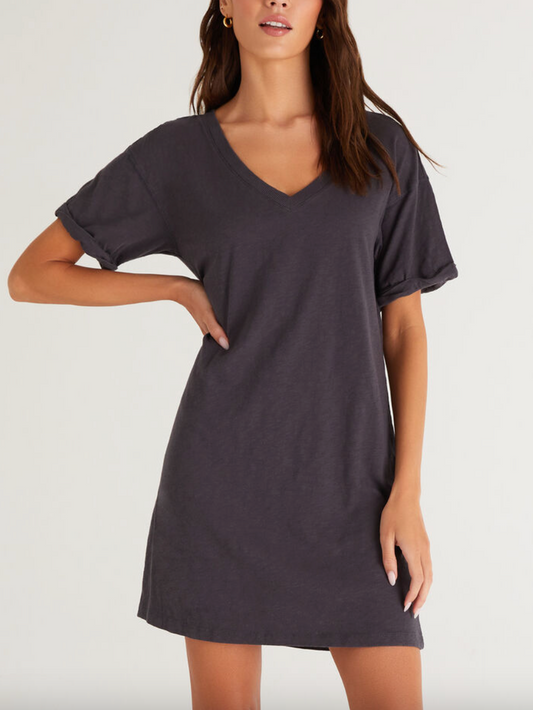 Z Supply V-Neck T-Shirt Dress