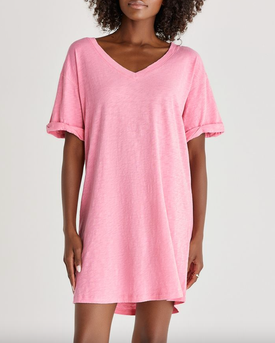 Z Supply V-Neck T-Shirt Dress