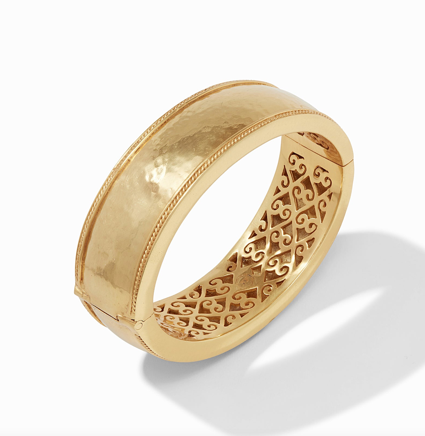 Julie Vos Cassis Statement Hinge Bangle