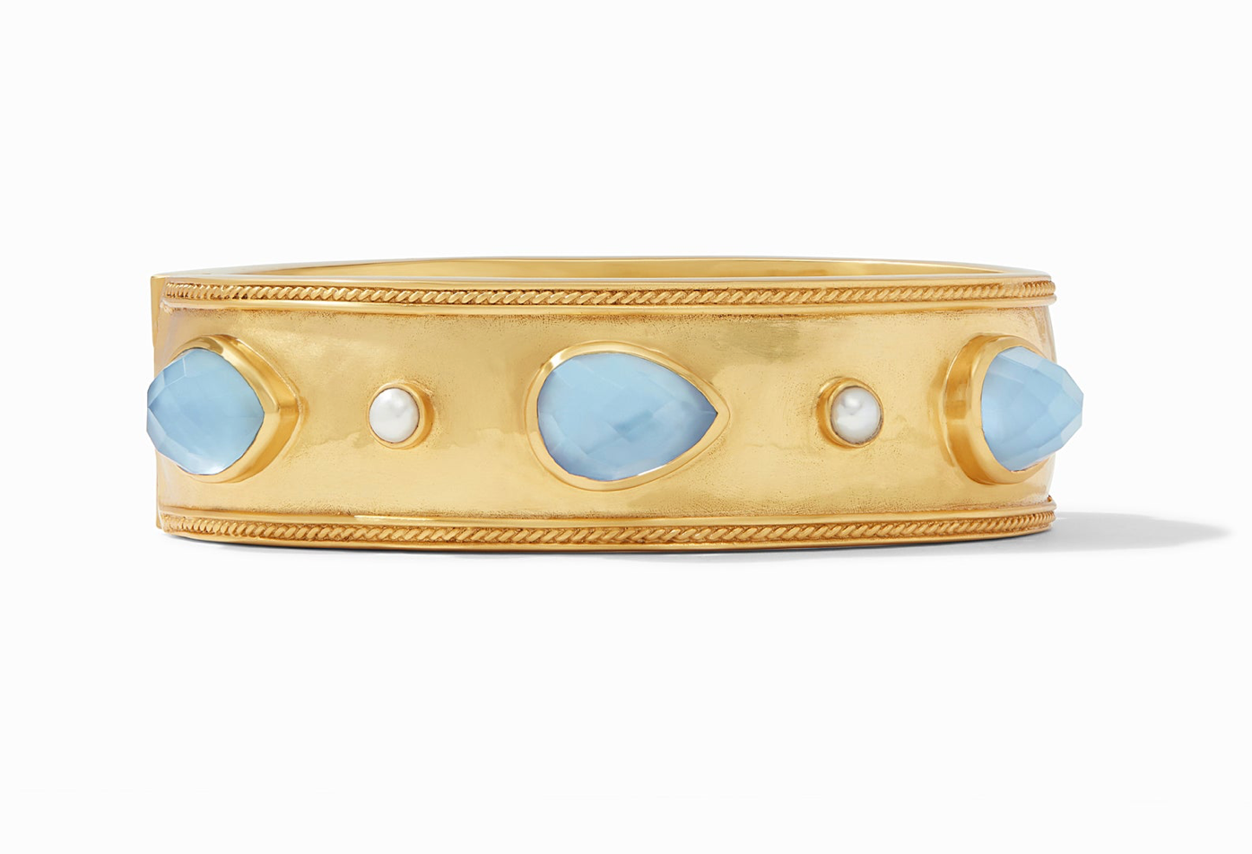 Julie Vos Cassis Statement Hinge Bangle