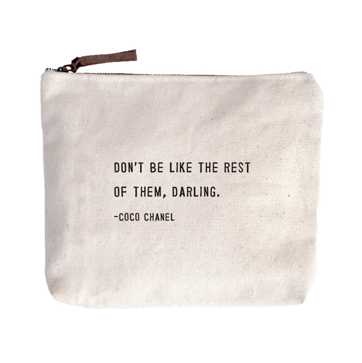 Sugarboo & Co. Canvas Zip Bag