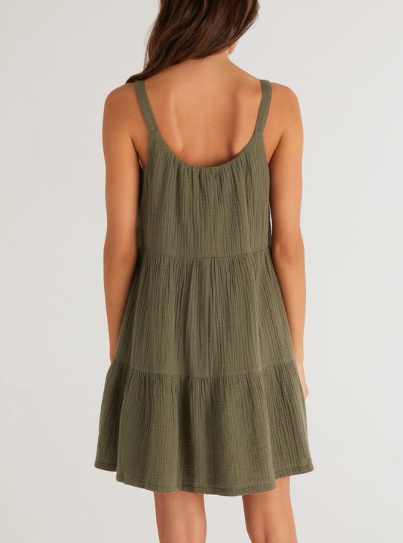 Z Supply Danny Gauze Mini Dress