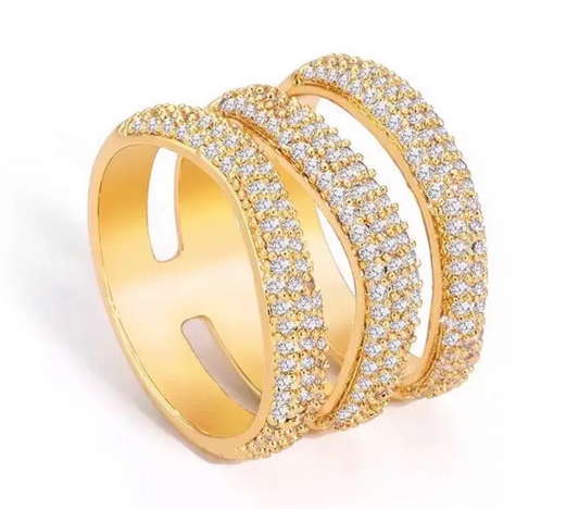 Sahira Elle Pave Ring