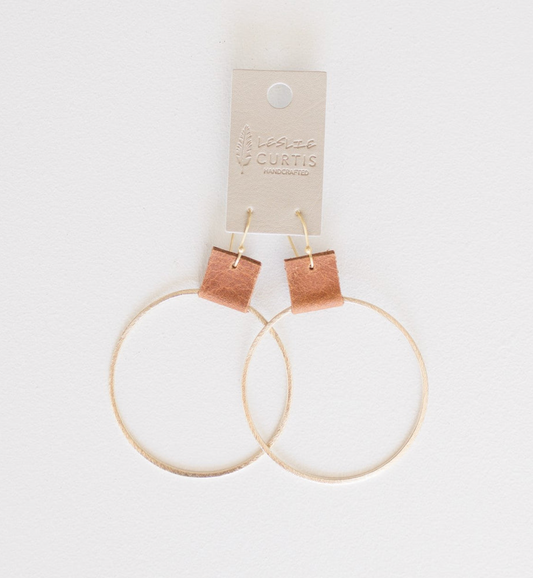 Leslie Curtis Grayson Hoop Earrings