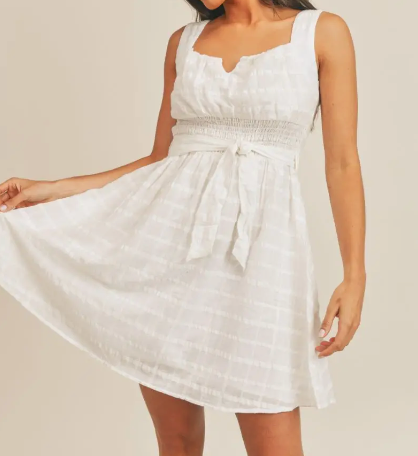 Sadie & Sage Have Faith Cotton Mini Dress