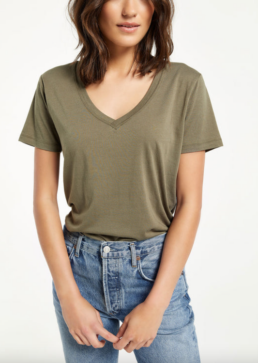 Z Supply Kasey Modal V-Neck Tee