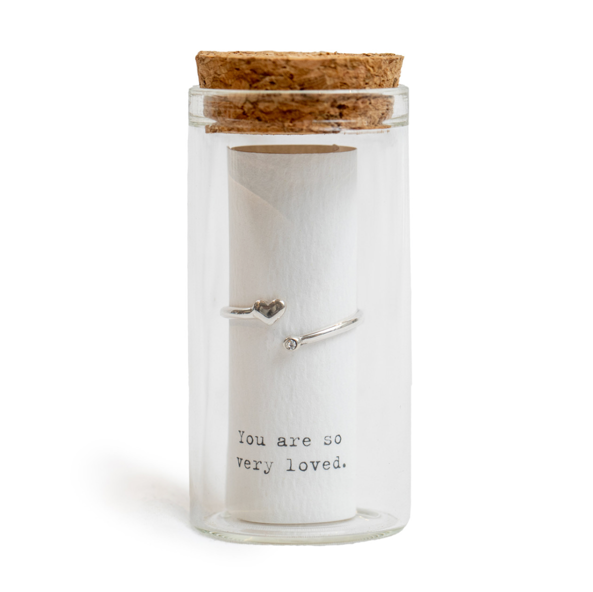 Sugarboo & Co. Message in a Bottle Ring