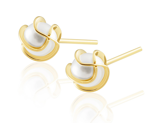 Sahira Samoa Pearl Studs