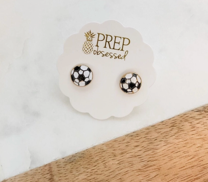 Prep Obsessed Stud Earrings