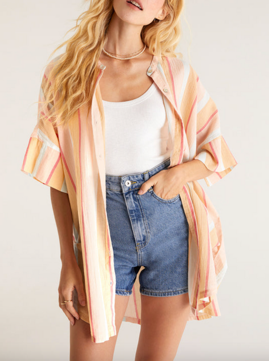 Z Supply Stripe Palma Shirt