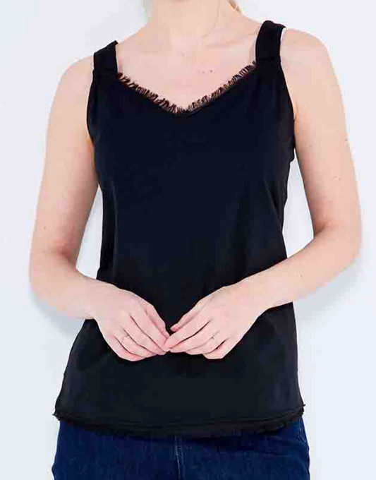 Nic + Zoe T-Shirt Fringe Cami