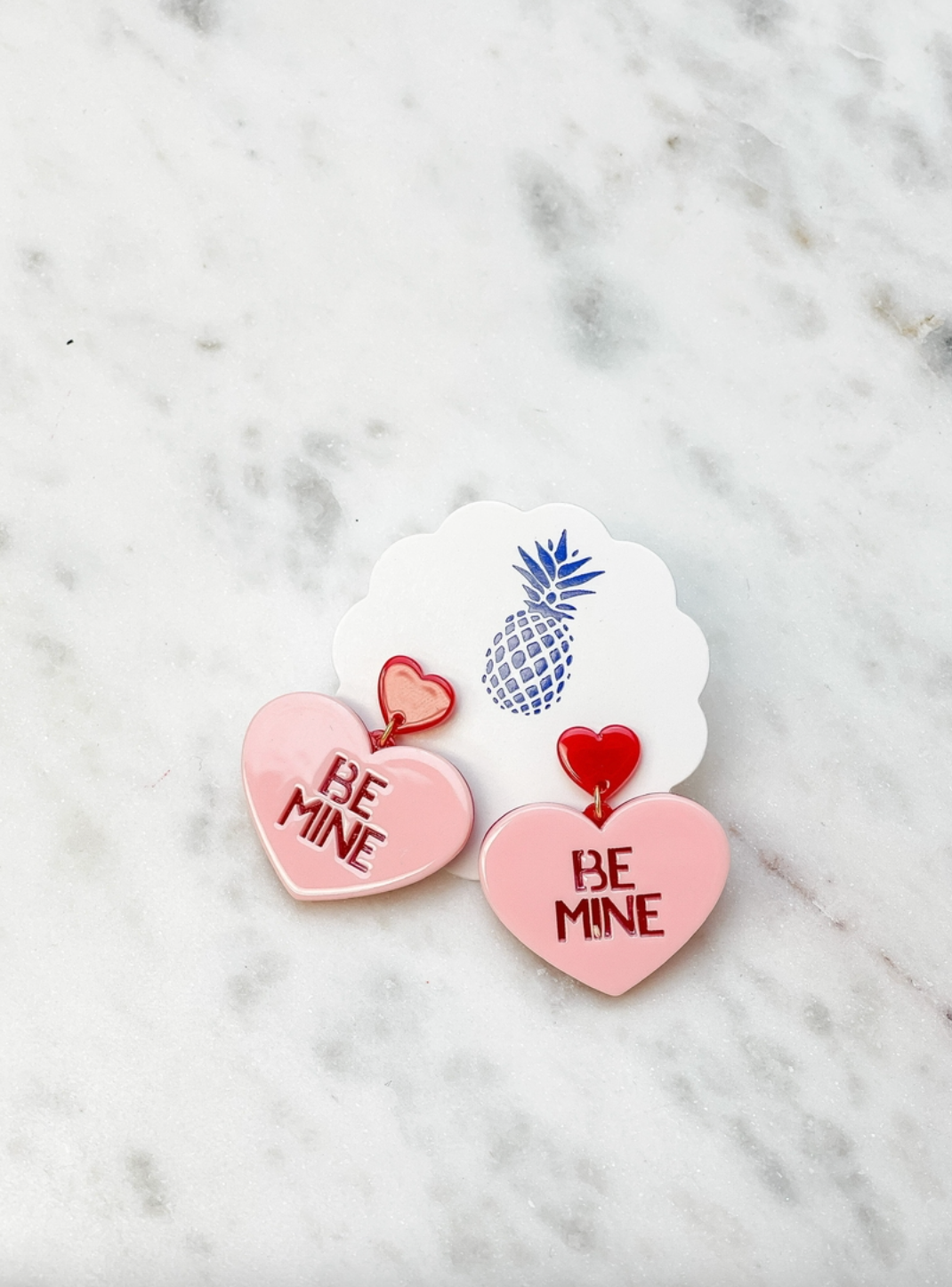 Prep Obsessed Valentine Earrings