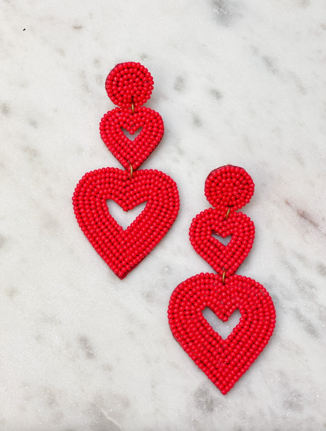Prep Obsessed Valentine Earrings