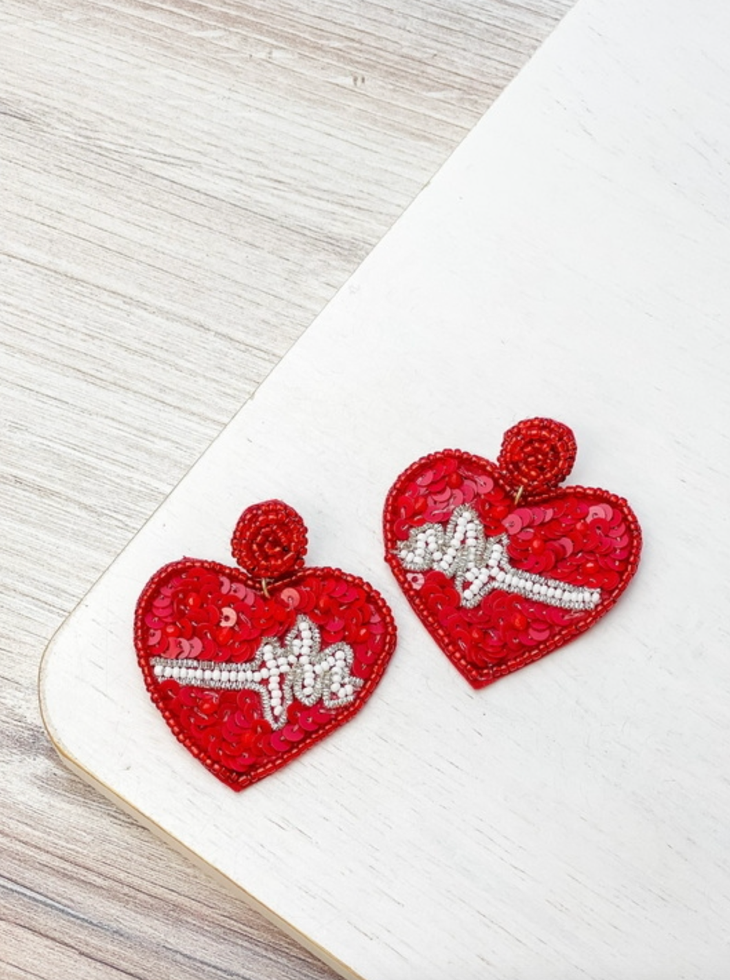 Prep Obsessed Valentine Earrings